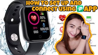 How to Set Up Smart Watch using Mobile App  FIT PRO TUTORIAL  REVIEW [upl. by Renee]