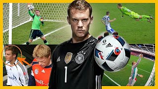 LA MAQUINA DE PARAR GOLAZOS  MANUEL NEUER HISTORIA [upl. by Dud]