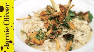 Jamies Perfect Mushroom Risotto [upl. by Leakcim409]