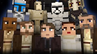 Minecraft Star Wars  All Skins Prequels [upl. by Nevaj]