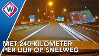 Spectaculaire achtervolging op de A4 [upl. by Akelahs]