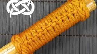 How to make a Paracord Handle Wrap [upl. by Madelene]