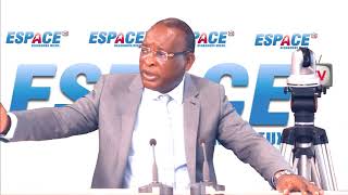 Général Sékouba Konaté ancien président de la transition avec Lamine Guirassy sur Espace [upl. by Idnar]