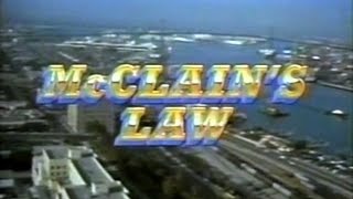 Classic TV Theme McClains Law [upl. by Sonstrom437]