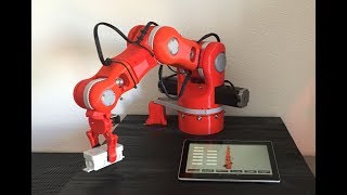 DIY 3D Printed Robotic Arm controlled by Arduino and Android bluetooth app [upl. by Atnod]