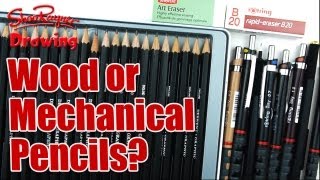 Wood or Mechanical Pencils  which pencils should you use [upl. by Payton]