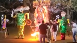 Ravan Dahan Marks Dussehra In Srinagar [upl. by Fionnula]