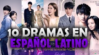 LOS 10 MEJORES DORAMAS EN ESPAÑOL LATINO [upl. by Akiras]