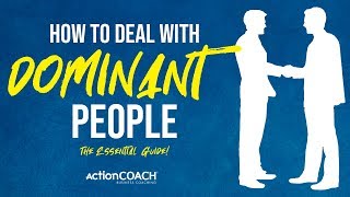 How To Deal With DOMINANT People The DiSC Series [upl. by Ocnarfnaig931]