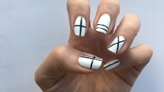 5 diseños de uñas para PRINCIPIANTES [upl. by Nostets94]