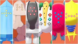 FULL REGI TEAM   Regice  Registeel  Regirock  Regigigas  Regidrago  Regieleki [upl. by Durwood]