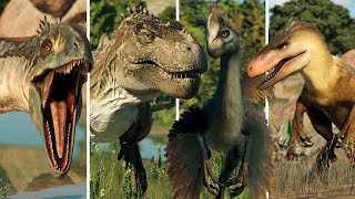 Incredible amp BRUTAL Animations  New Dinos Showcase  Cretaceous Predator Park  JWE2 [upl. by Welcome628]