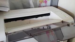 How to Clean Printer and Avoid Smudges  Smear Paper on Fuji Xerox FX DocuPrint P205 b [upl. by Rafa948]