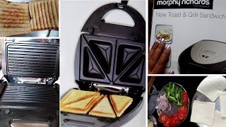 Sandwich Maker Demo amp Review Beginners Guide [upl. by Ynaffad345]