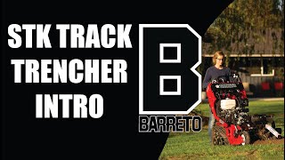 Introducing the STK Track Trencher  Barreto Manufacturing Inc [upl. by Medwin]