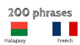 200 phrases  Malgache  Français [upl. by Mufi]