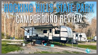 Hocking Hills State Park Campground REVIEW  TOUR [upl. by Reiner]