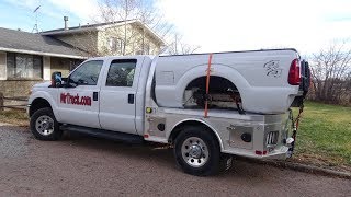 CM truck beds factory review and install aluminum flatbed [upl. by Ahseryt]