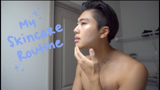 GRWM  my morning KOREAN SKINCARE routine acne prone  sensitive skin [upl. by Dlaniger102]