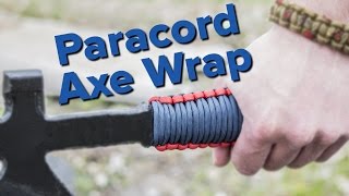 How To Make A Paracord Handle Wrap [upl. by Okiram878]