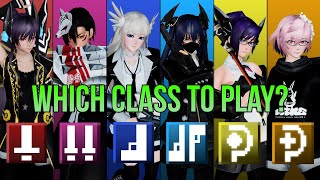 WHICH CLASS TO PLAY Phantasy Star Online 2 New Genesis Global Beta Class GuideOverview [upl. by Leksehc]