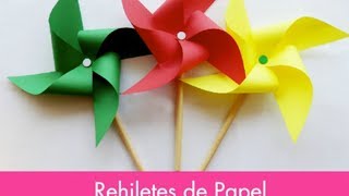 Rehilete de papel [upl. by Maite]