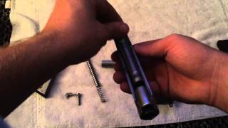 Smith and Wesson 9mm disassembly and reassembly [upl. by Roarke]