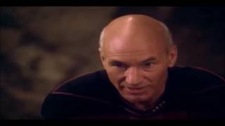 Star Trek TNG quotSkin of Evilquot Picard and Armus [upl. by Sheldon64]