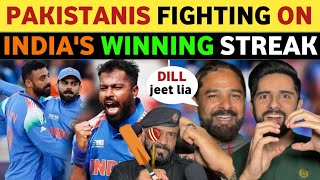 INDIA BEAT NEW ZEALAND  INDIA VS AUSTRALIA SEMIFINAL  4TH MARCH  PAK PUBLIC REACTION  REAL TV [upl. by Anirdnaxela669]