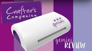 Crafters Companion Gemini Review and Instructions [upl. by Ikkir]