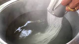 Thai Rice Flour Noodles Recipe [upl. by Punak450]