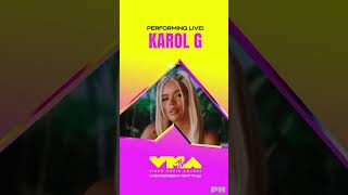 Karol G Performance Live on 2024 VMAs [upl. by Tamera]