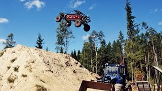 EXTREME INSANE long travel buggy jumps [upl. by Onirotciv]