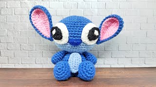 STITCH  HOW TO CROCHET  AMIGURUMI TUTORIAL [upl. by Mada]