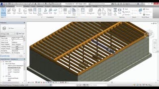 Autodesk Revit Joist Girder Lally Columns and Footings [upl. by Idyak488]