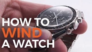 How to Wind a Watch [upl. by Aninad]