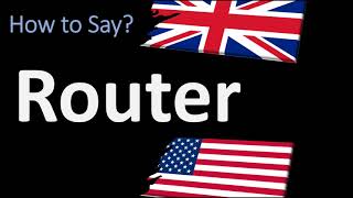 How to Pronounce Router CORRECTLY [upl. by Kruger777]