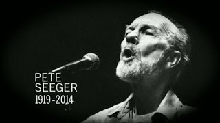 Folk icon Pete Seeger dies at 94 [upl. by Donadee]