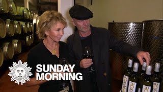 Sting and Trudie Styler at home in Tuscany [upl. by Vershen398]