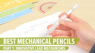 The Best Mechanical Pencils Part 1 Innovative Lead Mechanisms [upl. by Ancelin]