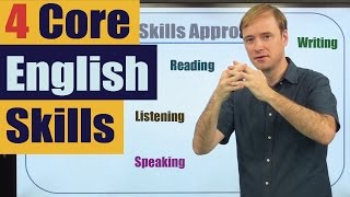 How to Study English Four Core English Skills [upl. by Milzie558]