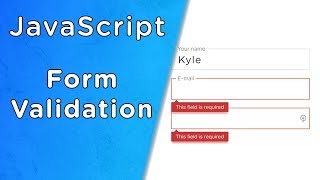 JavaScript Form Validation [upl. by Nois857]