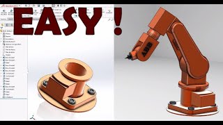 Solidworks Complete Tutorial  ARM ROBOT  ABB  1 BASE [upl. by Patton555]