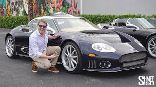 THE QUIRKIEST SUPERCAR My First Spyker C8 Laviolette Drive [upl. by Eiznik116]