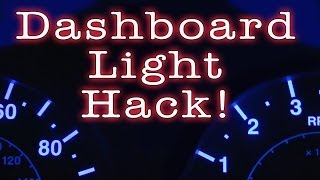 Dashboard Light Hack [upl. by Pappano]