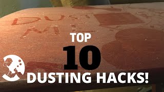 My Top 10 Dusting Hacks  How To Dust Your Home [upl. by Lerrad454]