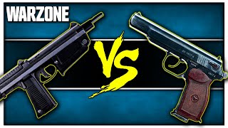 Best Full Auto Pistol in Warzone AMP63 vs Sykov [upl. by Elin]