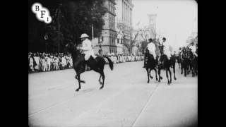 Arrival of the Earl of Lytton at Calcutta 1922 [upl. by Wilkie]