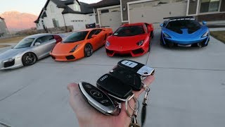 FULL TOUR OF THE SUPERCAR COLLECTION [upl. by Reiniar]