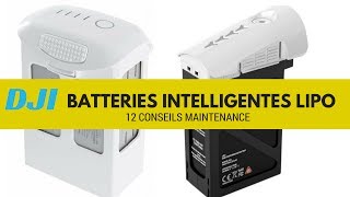 BATTERIES DRONE DJI 10 astuces maintenance [upl. by Gorlicki]